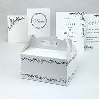 Svadobná krabička s rozmarínom