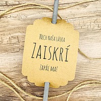Svadobná kartička na prskavky - PR02-6000-10