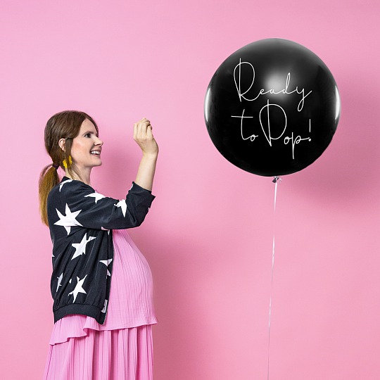 Párty balónik -  Gender Reveal - Chlapec, 1 m (1 ks) - BL06-0003