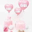 Párty balónik - folióvý - Heart - It's a girl (1 ks) - BL06-0005