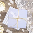 Baliaci papier - Wrapping paper Ahoy, modrá/biela (5 ks) - BP4001