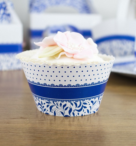 Košíček na cupcake - sada 12 ks - CC1002