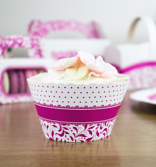 Košíček na cupcake - sada 12 ks - CC1004