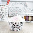 Košíček na cupcake - Hearts (12 ks) - CC5021