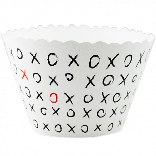 Košíček na cupcake - Crosses (12 Ks) - CC5022