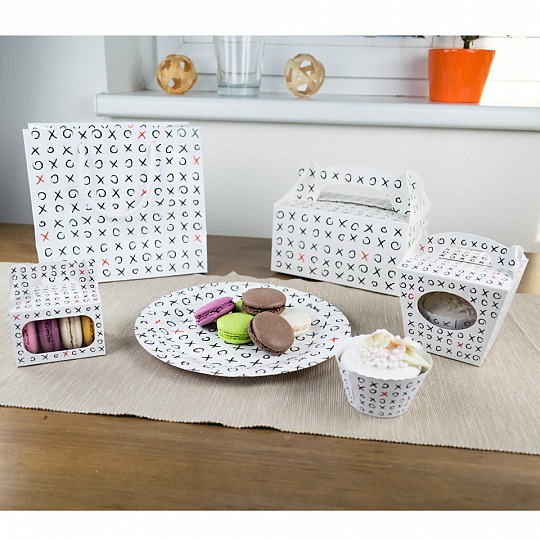 Košíček na cupcake - Crosses (12 Ks) - CC5022