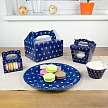 Košíček na cupcake - Anchors (12 Ks) - CC5024