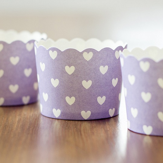 Košíček na cupcake - Miss Étoile - Pink Hearts (24 Ks) - CC5035