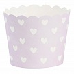 Košíček na cupcake - Miss Étoile - Pink Hearts (24 Ks) - CC5035