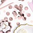 PártyDeco - Confetti Circles, rose gold (15 g) - DS005