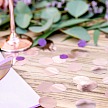 PártyDeco - Confetti Circles, rose gold (15 g) - DS005