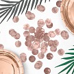 PártyDeco - Confetti Circles, rose gold (15 g) - DS005