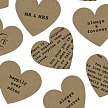 PártyDeco - Confetti Hearts, mix, 3g - DS006