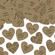 PártyDeco - Confetti Hearts, mix, 3g - DS006