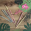 PártyDeco - Paper decorations Aloha - Orchids (6 ks) - DS008
