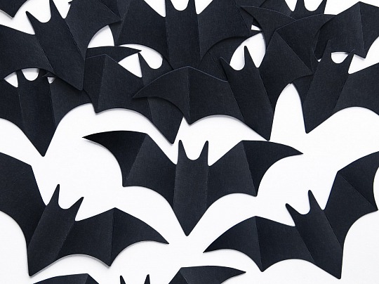 PártyDeco - Paper confetti Bats (10 ks) - DS009