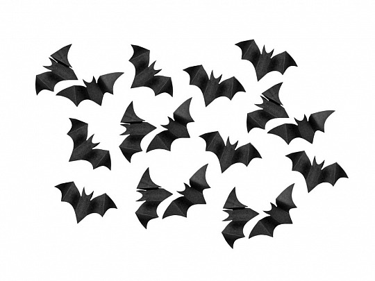 PártyDeco - Paper confetti Bats (10 ks) - DS009