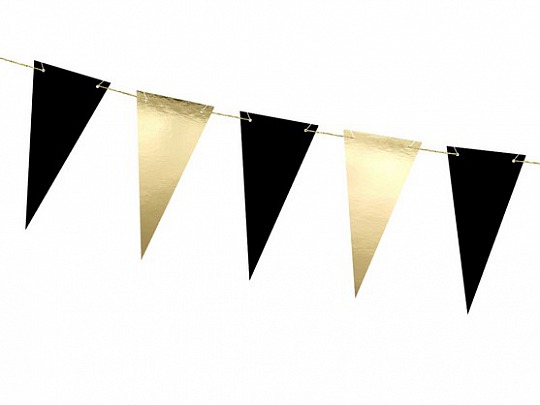 Párty girlanda - Bunting, mix (1 ks) - GR4000