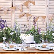 Párty girlanda- Bunting, kraft - GR4004