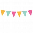Párty girlanda - Bunting Aloha, mix (1 ks) - GR4006