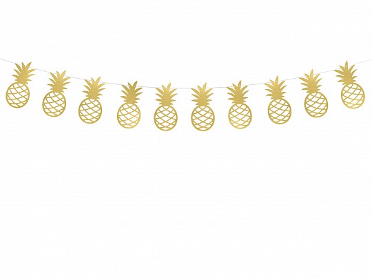 Párty girlanda - Garland Aloha - Pineapples (1 ks) - GR4007