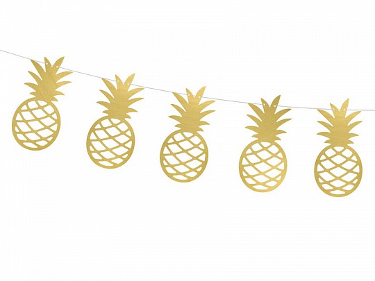Párty girlanda - Garland Aloha - Pineapples (1 ks) - GR4007