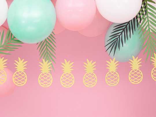 Párty girlanda - Garland Aloha - Pineapples (1 ks) - GR4007