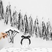 Párty girlanda - Tassel garland, silver (1 ks) - GR4009