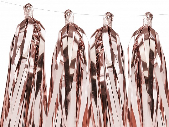 Párty girlanda - Tassel garland, rose gold (1 ks) - GR4011