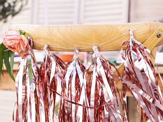 Párty girlanda - Tassel garland, rose gold (1 ks) - GR4011