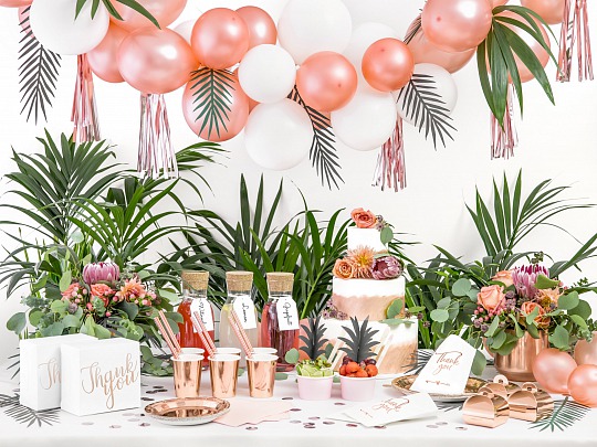 Párty girlanda - Tassel garland, rose gold (1 ks) - GR4011