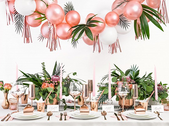 Párty girlanda - Tassel garland, rose gold (1 ks) - GR4011