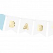 Párty girlanda - Banner Baby Boy, mix (1 ks) - GR4012