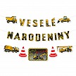 Narodeninová girlanda pre veľkých chlapcov - GR5106-01-S