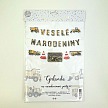 Narodeninová girlanda pre veľkých chlapcov - GR5106-01-S