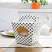 Krabička na cupcake - Black Hearts (8 Ks) - K11-5019-01