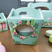 Krabička na cupcake - Flamingos (8 Ks) - K11-5020-01