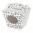 Krabička na cupcake - Hearts (8 Ks) - K11-5021-01