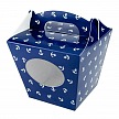 Krabička na cupcake - Anchors (8 Ks) - K11-5024-01