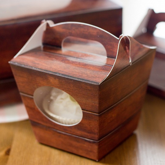 Krabička na cupcake - WoodBox (8 Ks) - K11-5054-01