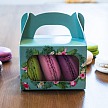 Krabička na makrónky - Flamingos - K12-5020-01