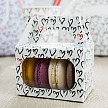 Krabička na makrónky - Hearts - K12-5021-01