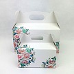 Svadobná krabička s kvetinovým motívom