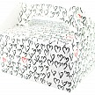 Krabička na zákusky - Hearts - K63-5021-01