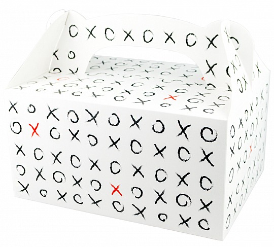 Krabička na zákusky - Crosses - K63-5022-01