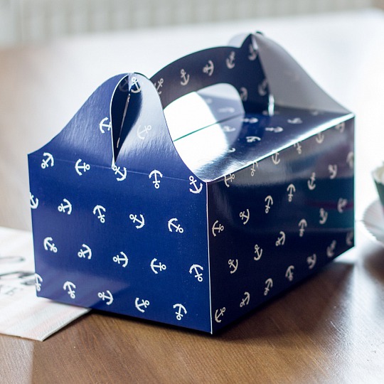 Krabička na zákusky - Anchors - K63-5024-01
