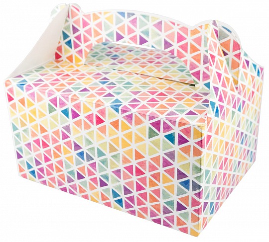 Krabička na zákusky - Triangles - K63-5025-01