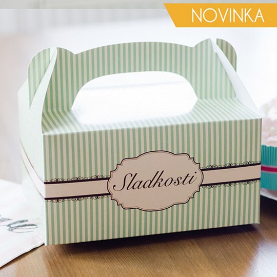 Krabička na zákusky - Sweetness - K63-5026-01