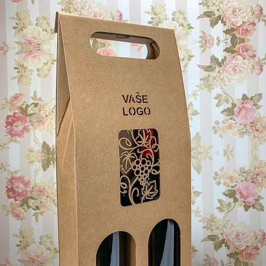 Darčeková krabica na dve vína - K71-5003-90