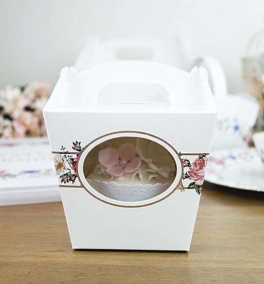 Svadobná krabička na cupcake - K11-2091-01